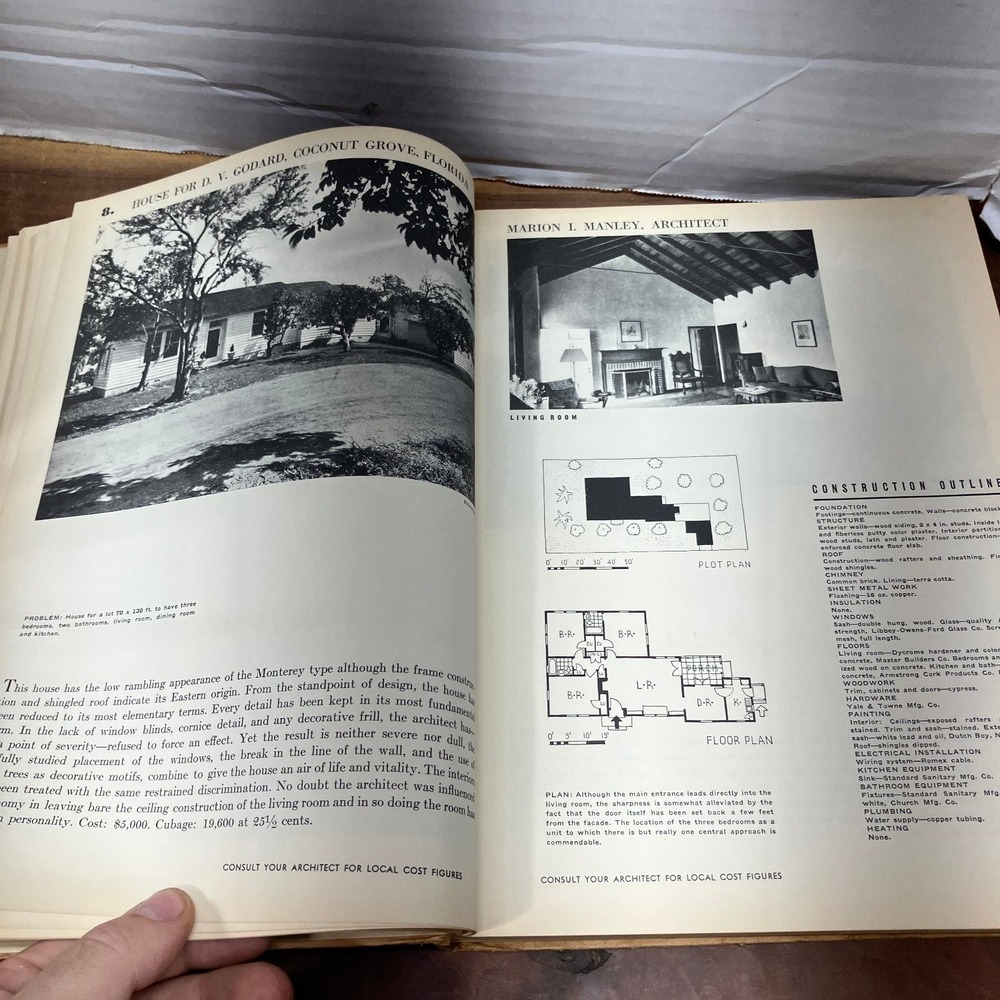 The Book of Small Houses Architectural Forum 1936 3rd Printing Home Design - Picture 6 of 12